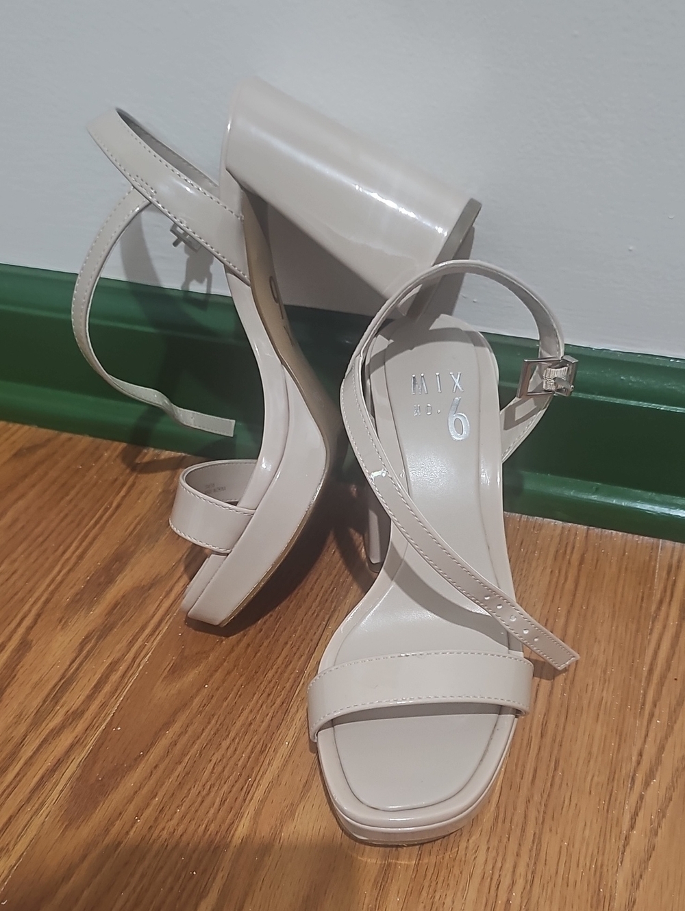 Mix No. 6 Women's Nude Block Heel Sandals